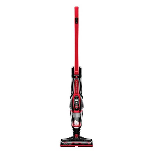 BISSELL, 3079 Featherweight Cordless XRT 14.4V Stick Vacuum, Black, Red