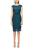 Spitze s.Oliver BLACK LABEL Damen 155.10.005.20.200.2038224 Formales Kleid, Petrol, 38