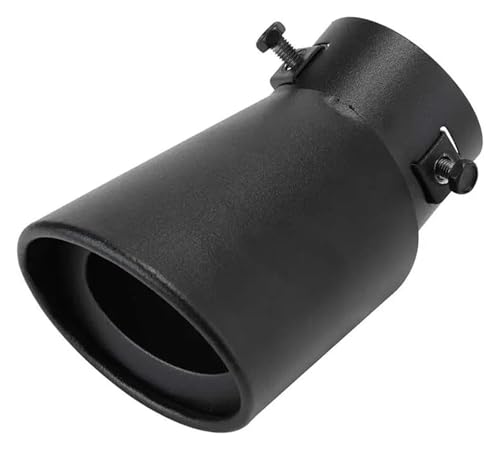 Tubo de escape trasero universal de acero inoxidable mate para Toyota Yaris 2004 a 2021