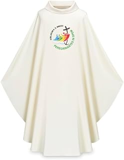VILLAGE GIFT IMPORTERS Catholic Jubilee vestment with Official Logo for Jubilee 2025 Year