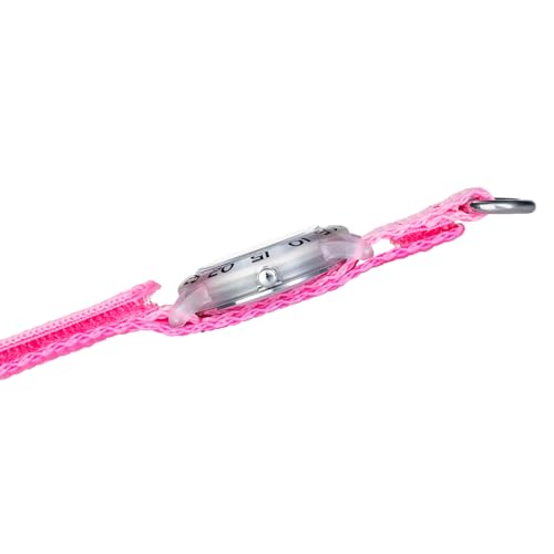 Reloj STAR WARS para niños analógico resistente a golpes con correa de nailon rosa lavable 4
