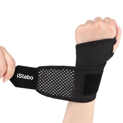 Ultra Thin Mesh Wrist Strap Brace Support for Workouts & Daily Use, Carpal Tunnel Pain Relief, Ulnar...
