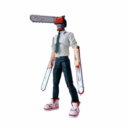 CYNCIO(シンジオ)チェンソ-マン デンジ 塗装済み 可動フィギュア アクション フィギュア グッズ 置物 コレクション 応援グッズ 人気 萌えグッズ プレゼント ギフト 文化祭 観賞用 撮影用 装飾品 (色1) [並行輸入品]