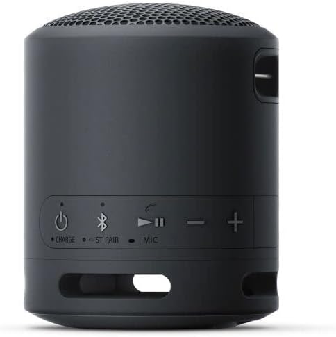 Sony Bluetooth Speaker. Bluetooth Speakers for Home. 16 Hour Battery - Portable Bluetooth Speakers Waterproof. Sony Speaker with Extra BASS - Black. Compact Outdoor Wireless Portable Speakers