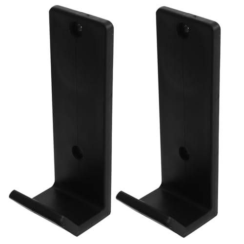 SUPVOX 1 Par Ganchos de Barra Pesados para Rack de Sentadillas Accesorios de Gimnasio de Almacenamiento Espacio Diseño Duradero y Instalación Soporte Estable para Equipamiento Deportivo