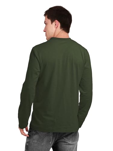 Image of fanideaz Men's Cotton Full Sleeve Henley T Shirts for Men