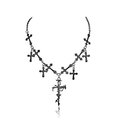 Multiple cross necklace