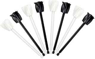 LUTER 8pcs Epoxy Mixer for Resin, Reusable Paint Mixer Paddle Resin Mixer Paddle Drill Paddles for Drilling Mixing Epoxy Painting Ceramic Glaze (Black, White)