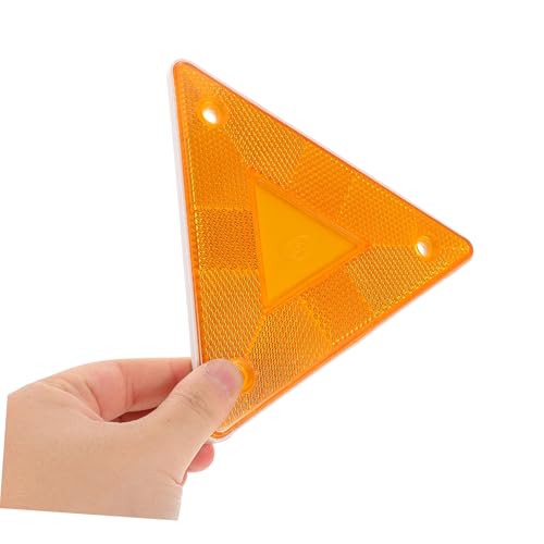 10 reflectores triangulares para vehículos de alta visibilidad miniatura 3