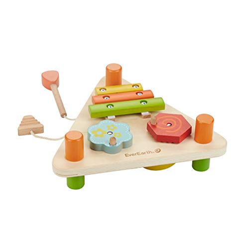 Preisvergleich Produktbild EverEarth - 2-seitiges Musik-Dreieck (EE32687)