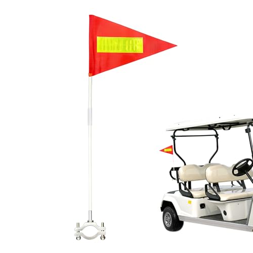 Accesorios de seguridad para bicicleta y bandera de ATV reflectante con mástil