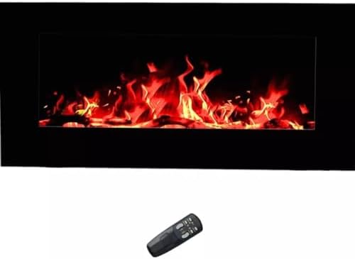 Lareira Elétrica 3D com Chama Virtual Controle Remoto 220V 1500W