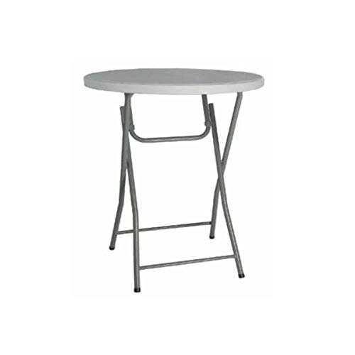 Mesa Cocktail Alta - 80 cm diámetro - 110 cm de Alto - Plegable Cover