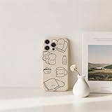 Le motif de petit - déjeuner simple et rare donne à votre téléphone un aspect unique et élégant.