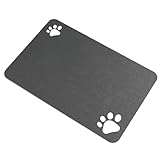 12 X 20 in Diatomite Anti-Slip Feeding Mat for Pets, Water Absorbent, Washable