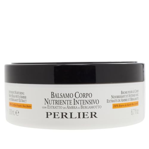 Perlier Amber & Bergamot Intensive Nourishing Body Balm With Shea Butter cover