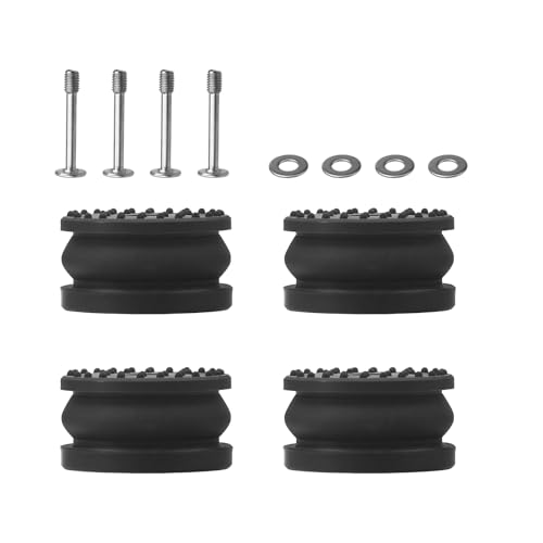 Olzzdda H2D Anti-Vibration Feet, 4 Pack, Rubber Silicone Pads for 3D Printer, Compatible with Bambu Lab H2D