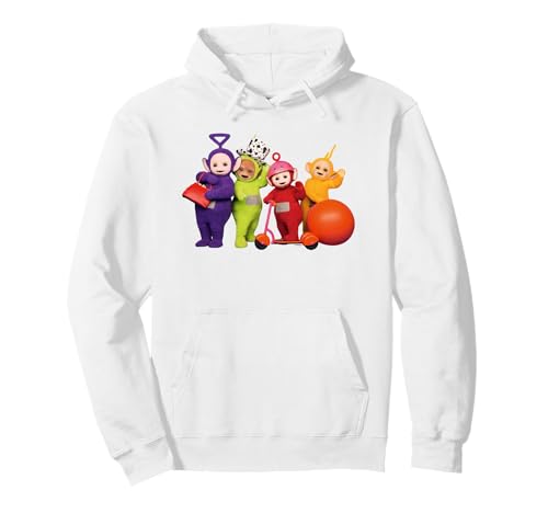 Teletubbies Characters Scooter Ball Accessories Pullover Hoodie