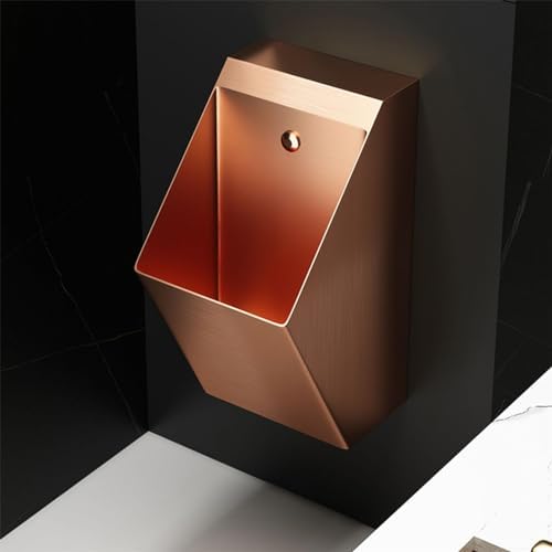 Commercial Stainless Steel Wall-Mounted Urinal with Sensor, Flushing Toilet for Home, Hotel, Bar, Airport - Anti-Overflow Design, Space-Saving Solution