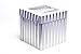 12x12x12 Tall Tiered Double Layer Carry Cake Box for Transport-3 pack (3, 12x12x12)