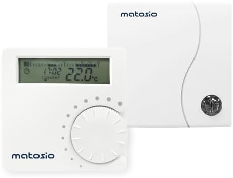 TH611 - Termostato programable de caldera inalámbrico con recepto...