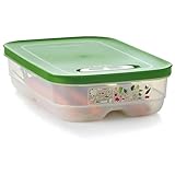 Originale Tupperware TUPPERWARE B62 Boîte VentilOfrais basse 1,8 L vert