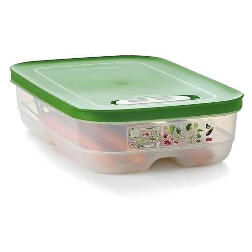 TUPPERWARE Kühlschrank 1,8 L dunkelgrün KlimaOase flach PrimaKlima Klimakönig
