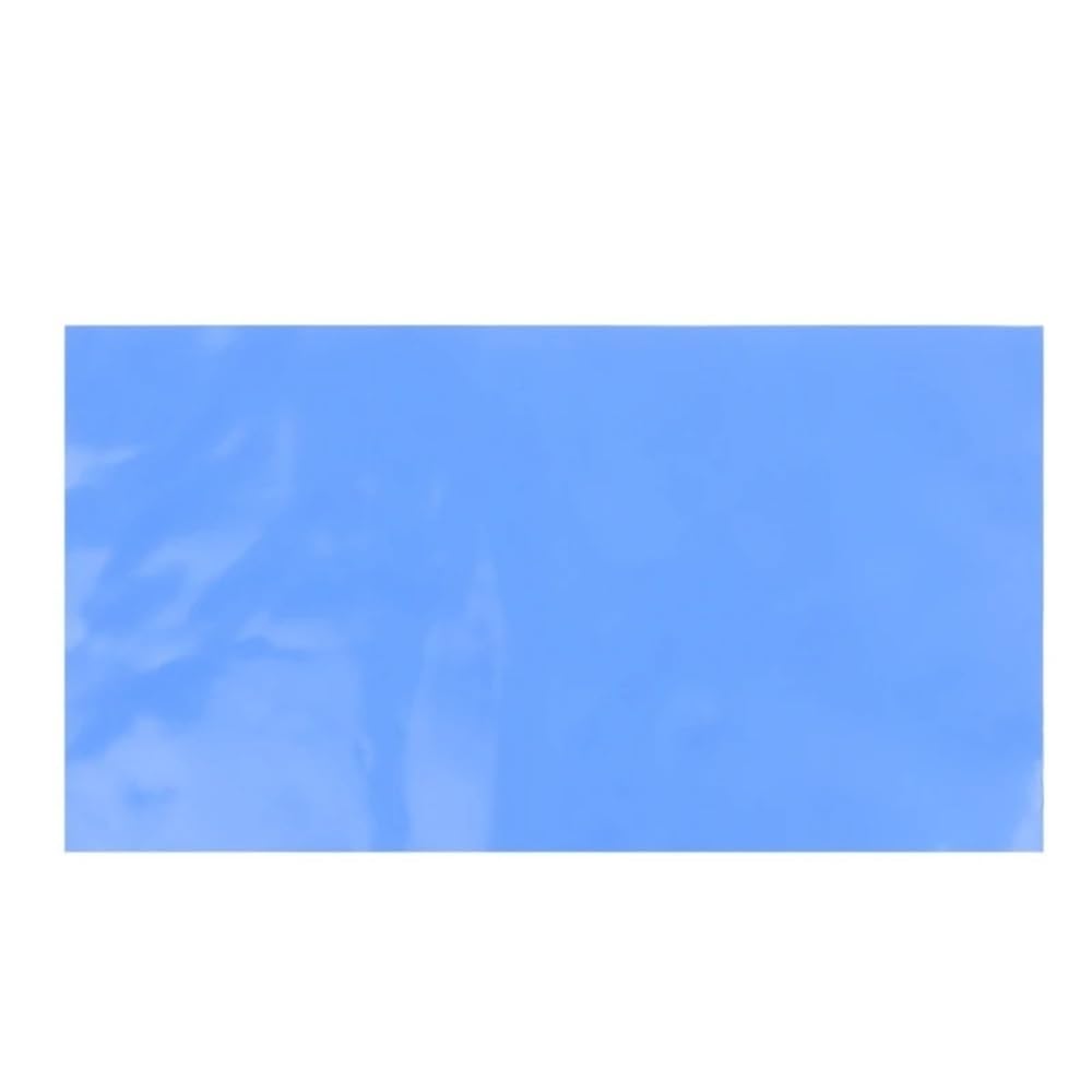 Cuscinetto termico in silicone 200mm * 400mm 1mm Foglio di raffreddamento in for dissipatore calore, cuscinetto ultra sottile blu for alimentatore 1pz