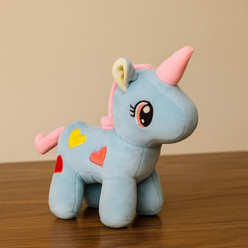 Image of Goldenhub Unicorn, Perfect for Snuggles and Imaginative Play 30 CM Standing Small
