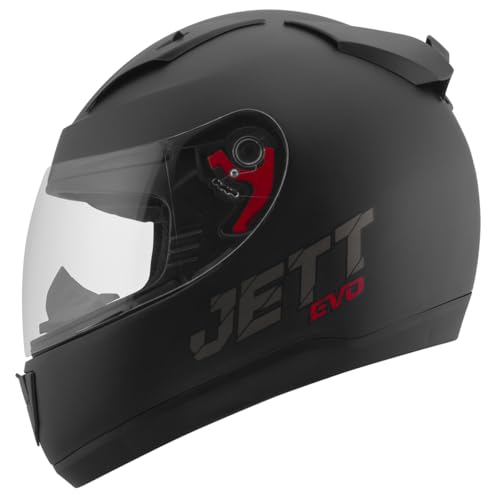Capacete Jett Modelo Evo Line Solid Fosco Tam.58 Preto