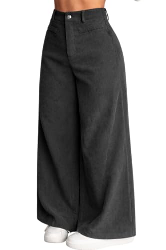 Image of V TOWN Polycotton Regular Fit High-Waist Bone Pocket Trousers for Women & Girls | Super Soft & Comfortable | Stylish & Elegant Trouser Pants for Casual Outings, Parties, Office,Travel & Gift