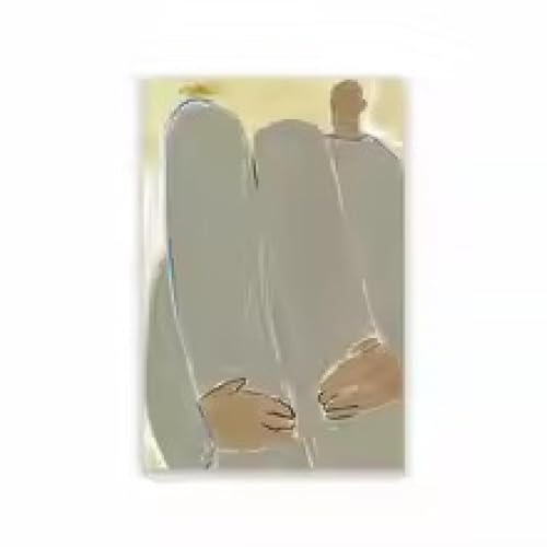 Art mural abstrait haut de gamme avec cadre interne 70x100cm - 3