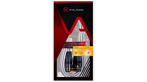 VITAL AUDIO VAB Pair-1.0m 3MX / 3FX (VBP1MF) Balance Cable (Pair), VAB Series, XLR-M (Male) / XLR-F...