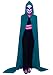 Halloween Soft Fabric Butterfly Wings Shawl with Mask for Women Fairy Ladies Cape Cloak Nymph Pixie Costume Accessory (Bluish Green)