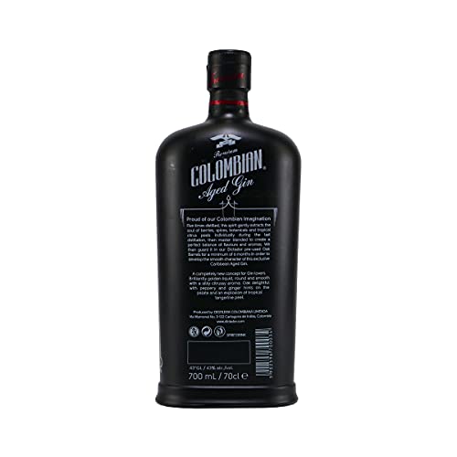 Dictador Colombian Aged Gin mit Geschenk-Holzkiste – Bild 3
