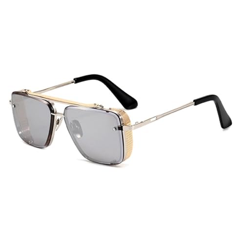 Lunettes de soleil carrées MUTYNE pour homme un style punk et vintage unique