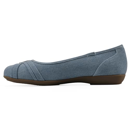 Image of Cliffs by White Mountain Women's Cushioned Calming Ballet Flat | Casual Shoes