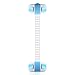 CHICOO Premium Quality Adjustable Multi Use Child Safety Strap Locks - Latches, Blue & White, No Tools and Drilling Required
