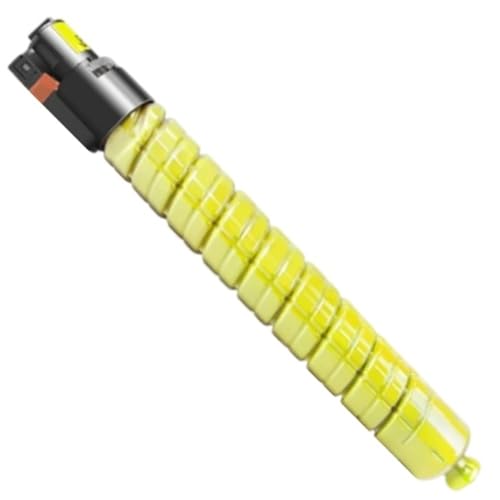 Toner MPC3000 jaune 300g anti-traces pour Ricoh Aficio MPC2500 et Gestetner C525