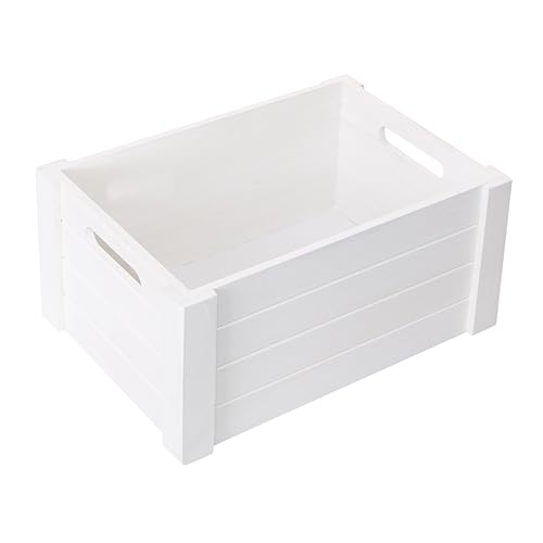Cajas de madera para almacenamiento debajo de la cama, caja de regalo grande y cesta de juguetes para perros, ideal para Nochebuena y cestas de regalo