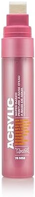 Montana ACRYLIC WATER BASED PAINT MARKER 15mm, shock pink light