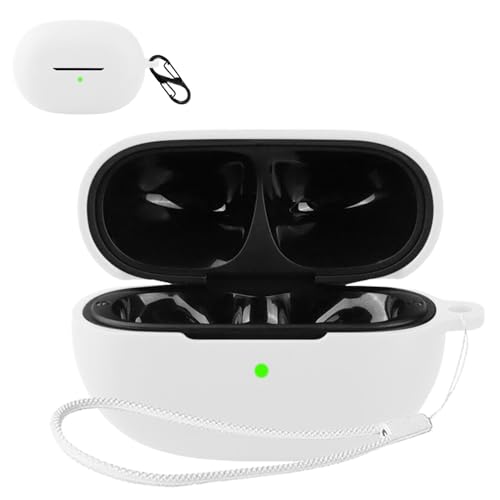 �yJIAYPJ�z �P�[�XFor EarFun Clip 2 �p �P�[�X �J�o�[EarFun Clip 2 �V���R�� �P�[�X �y�� ���^ ����~�� ���[�J�o�[ �S�ʕی� �[�d�֗� EarFun Clip 2 �ی�P�[�X�i�z���C�g�j