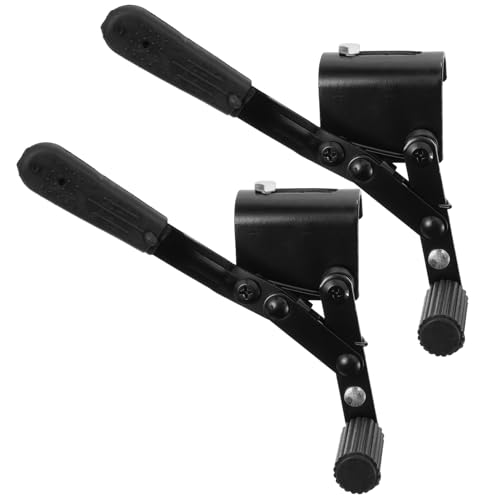 Wheelchair Brake Accessories 1 Pair Metal Brake Lever Fit for Manual Wheelchair Easy to Install and Replace