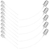 Beaupretty Pulverizador de Repuesto para Botella de Perfume 15 Mm, Cabezal de Bomba de Aluminio Plateado, Boquilla de Spray para Fragancia Portátil, 15 Piezas, Compatible Frascos Diy,