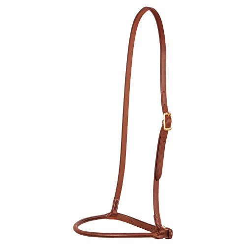 Double S Rolled Nose Caveson for Horses Efficient Horse Training Aid | Targets Precise Pressure...