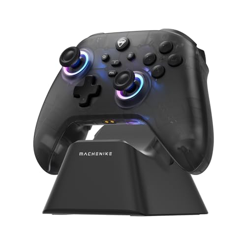 🎮 IL RICEVITORE A DOPPIO CANALE CONSENTE LA COOPERAZIONE TRA DUE GIOCATORI - Un ricevitore a doppio canale che blocca due joystick contemporaneamente. Il salotto si trasforma in un attimo in un'arena e amici / coppie / genitori / bambini possono lavorare insieme in qualsiasi momento, dicendo addio a porte USB e cavi extra e lasciando che “giocare insieme” diventi la tattica più efficace.