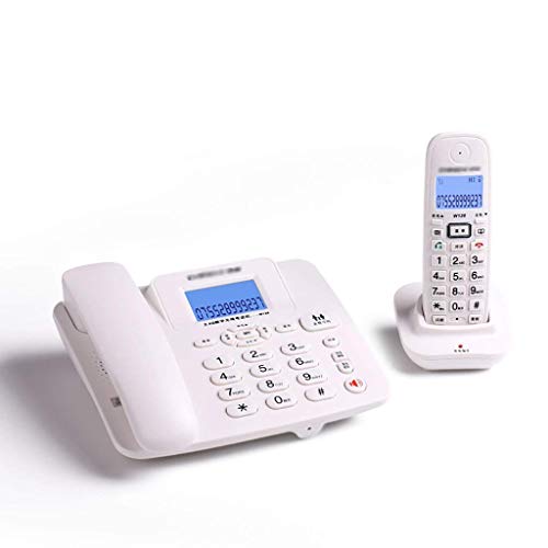 Telefon, Digitales Schnurloses Telefon Mit LCD-Display Festnetztelefon Mit Anrufbeantworter - 2Er-Pack