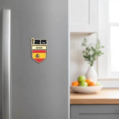 Image of FIFA World Cup Tournament Logo Magnet - Officially Licensed FIFA World Cup Magnet - Vibrant Host City Design - Durable Strong Hold - Perfect for Fridges, Lockers & Collectors