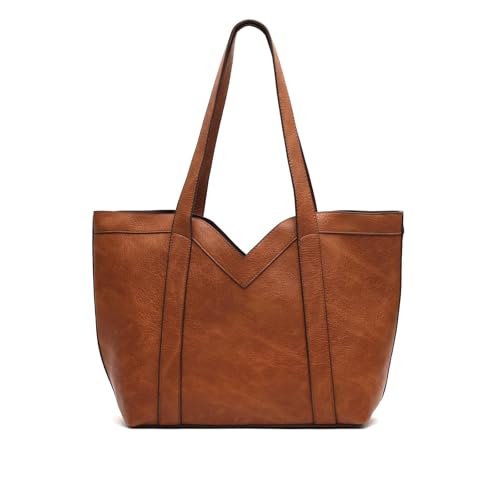 Sac shopper Emme Camel idéal pour le bureau et les sorties