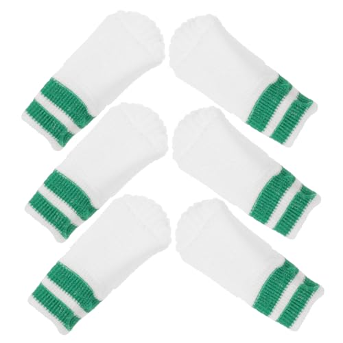 CIYODO Pet Care Kit 6pcs Dog Finger Toothbrush Pet Brush for Cats Dogs Nylon Bristles